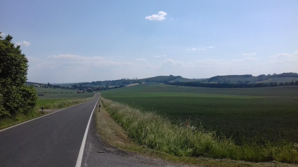 Hügellandschaft um Göttingen