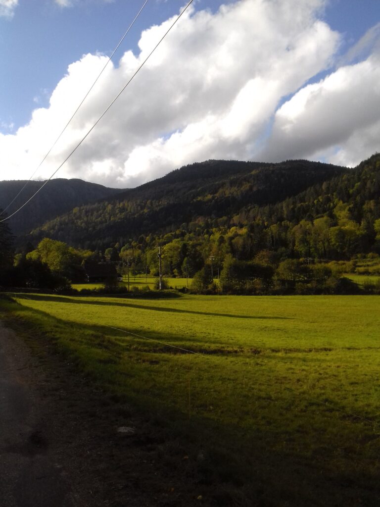 Am Fuß des Col de la Schlucht