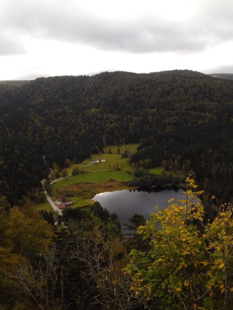 Aussicht von der Roche du Diable